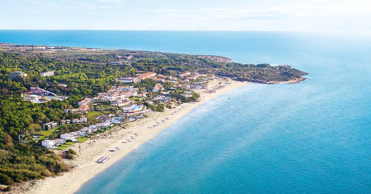 Grecotel Palms at Riviera Olympia Aqua Park, arrivée via l'aéroport Kalamata