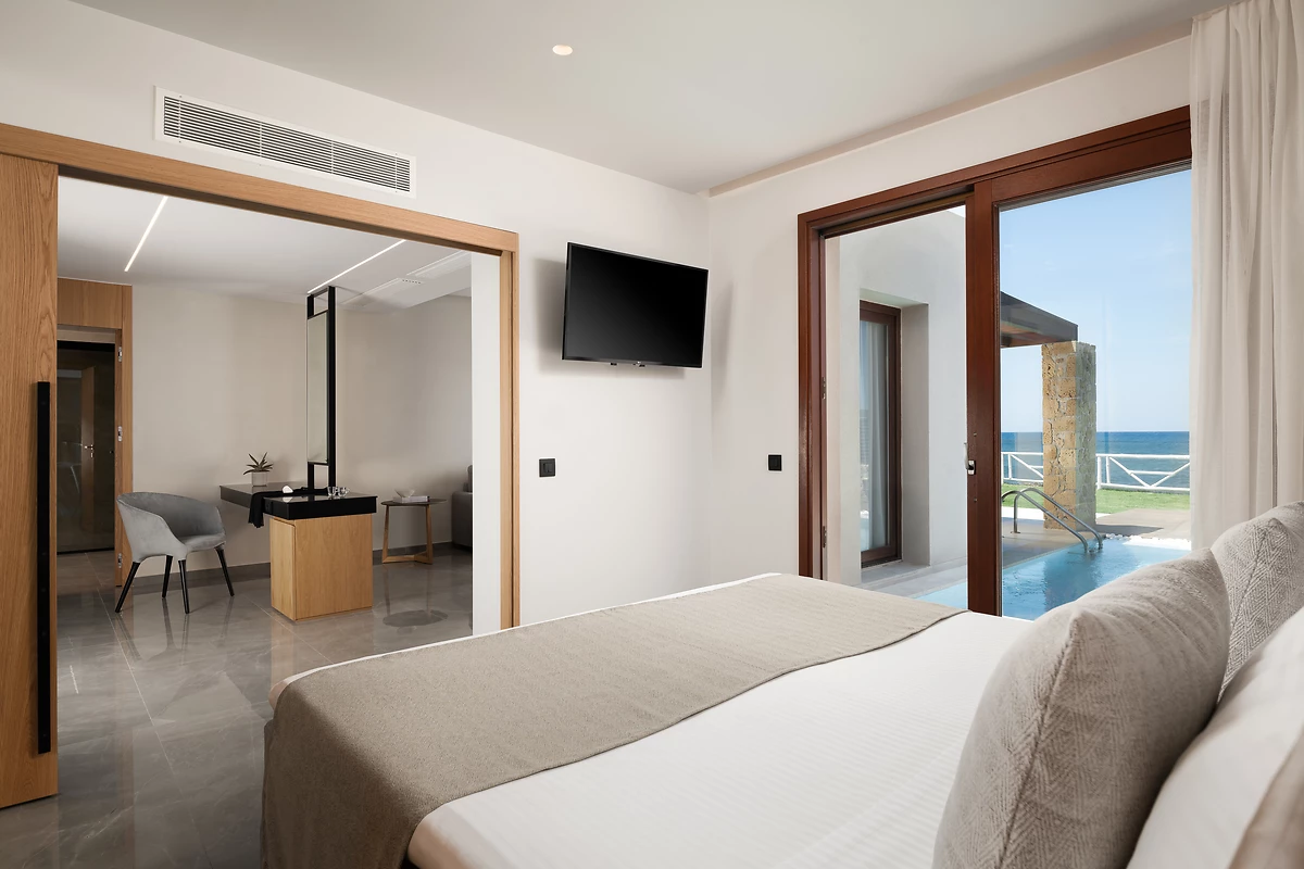 Suite front de mer avec piscine privée