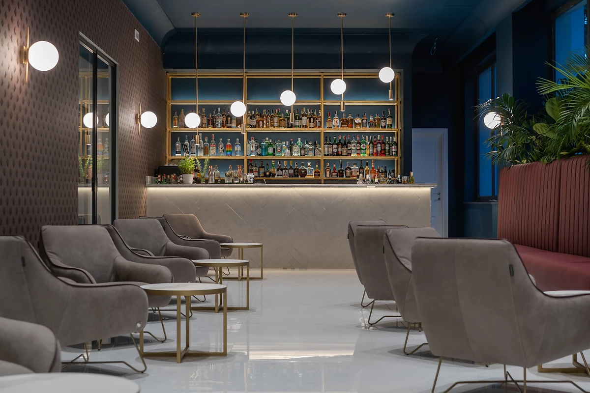 Angelina Lobby, Bar, Hotel Mary, Sorrente, Italie