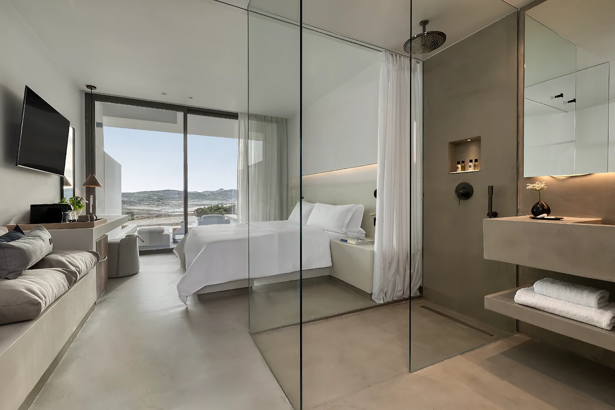 Suite deluxe vue horizon avec piscine privée