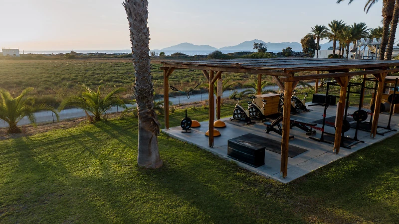 Salle de sport, Grecotel Casa Paradiso, Kos, Grèce