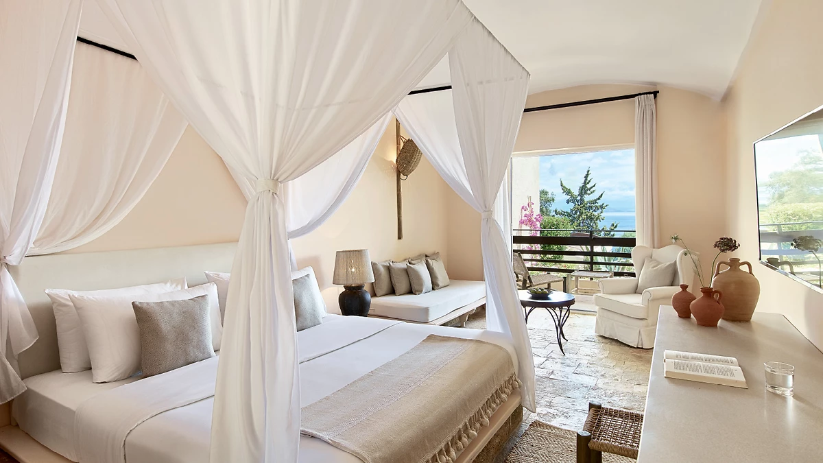 Grande chambre famille vue mer