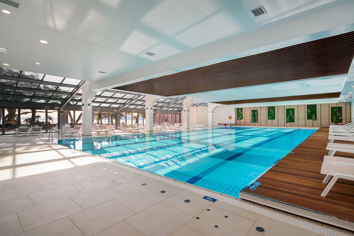 Piscine intérieure, Valamar Meteor Hotel, Croatie