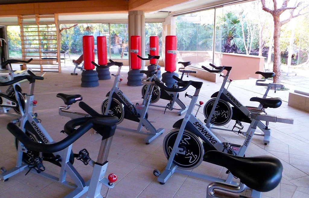 Salle de sport, Acacia Resort, Sicile, Italie