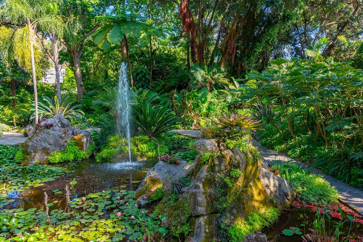 Jardin botanique de Mortella, Forio, Ischia, Campanie