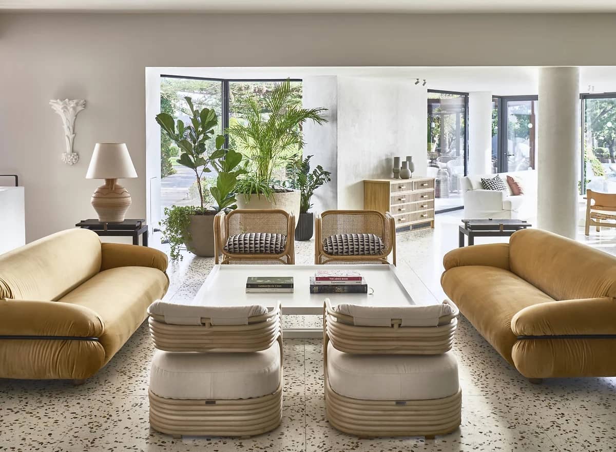 Lobby de l'hôtel, Phaea Cretan Malia, Crète, Grèce