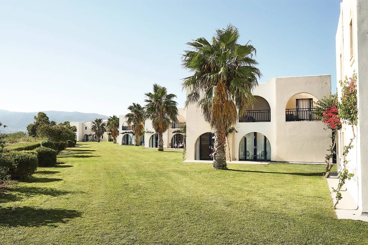 Vue extérieure de l'hôtel, Grecotel Casa Paradiso, Kos, Grèce