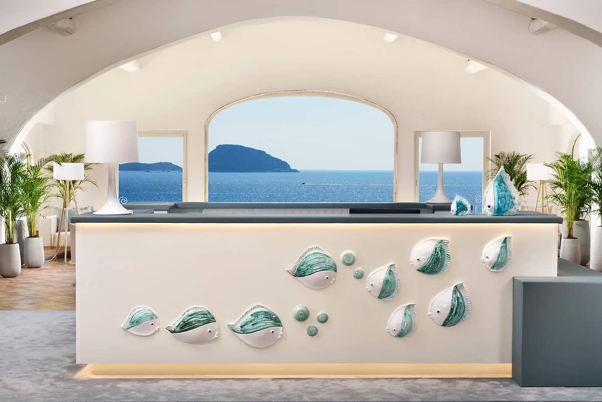 Réception, VOI Colonna Village, Sardaigne, Italie