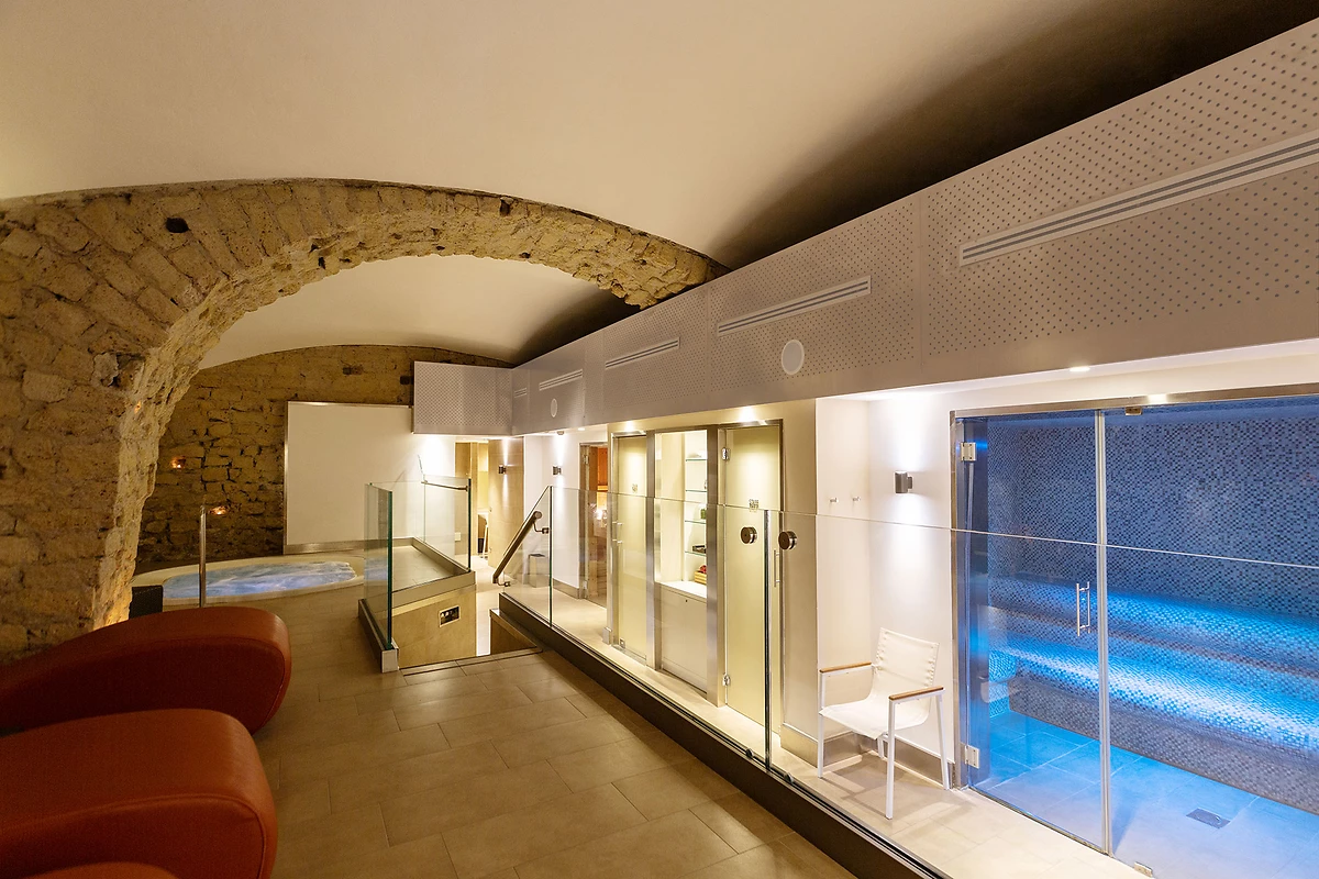 Hammam et sauna, Spa, Palazzo Caracciolo Napoli MGallery, Naples, Italie
