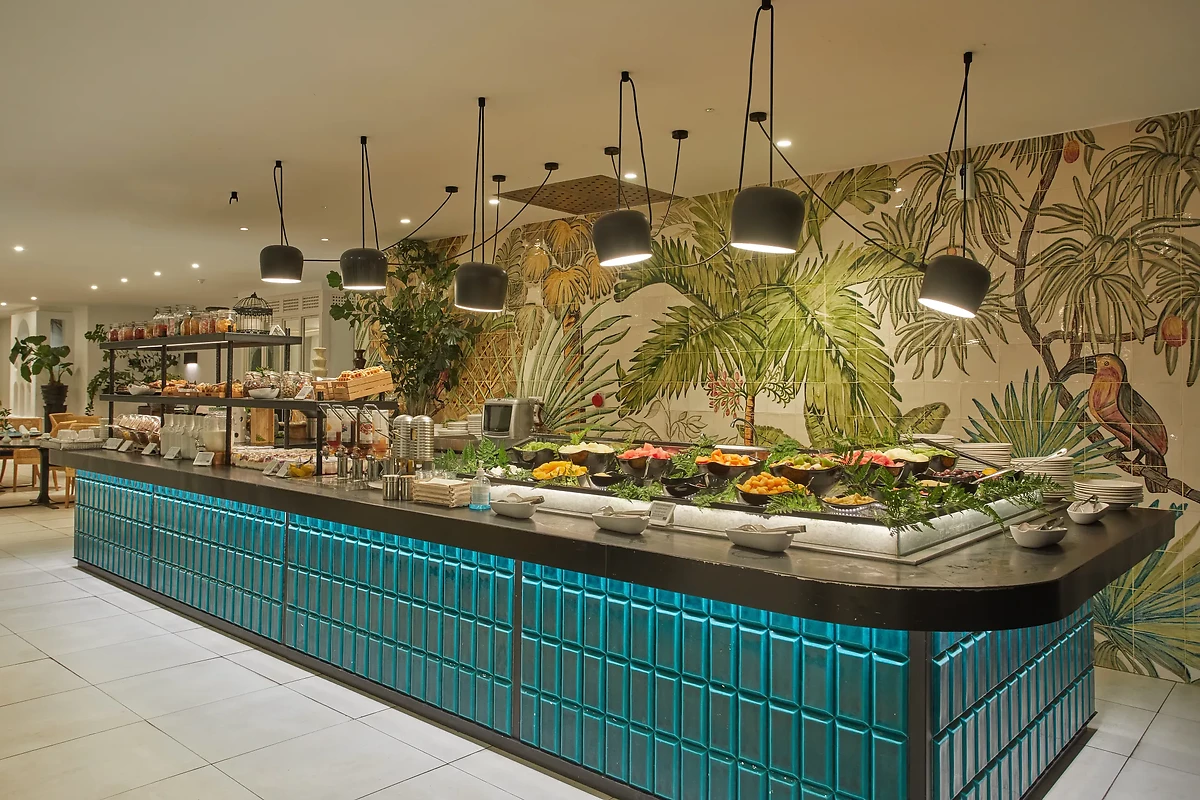 Buffet du World Café, Dreams Jardín Tropical Resort & Spa, Tenerife, Espagne