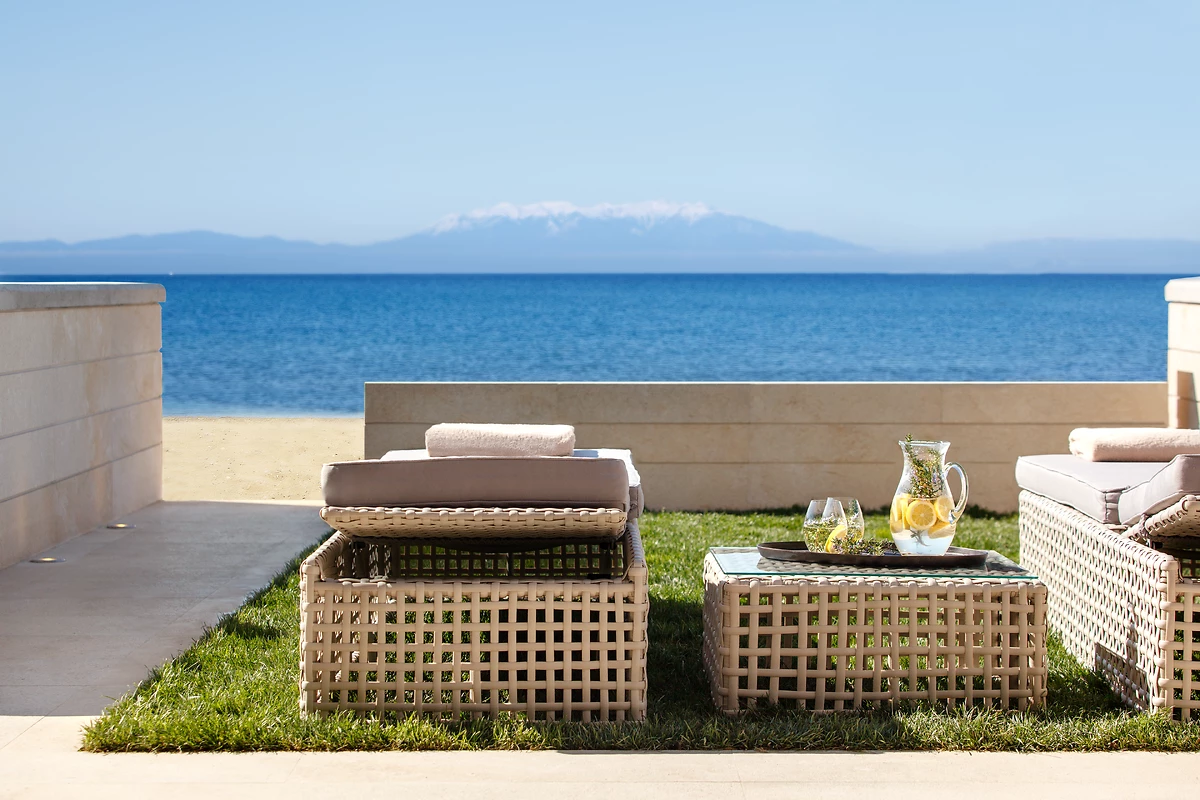 Suite junior deluxe jardin privé, front de plage