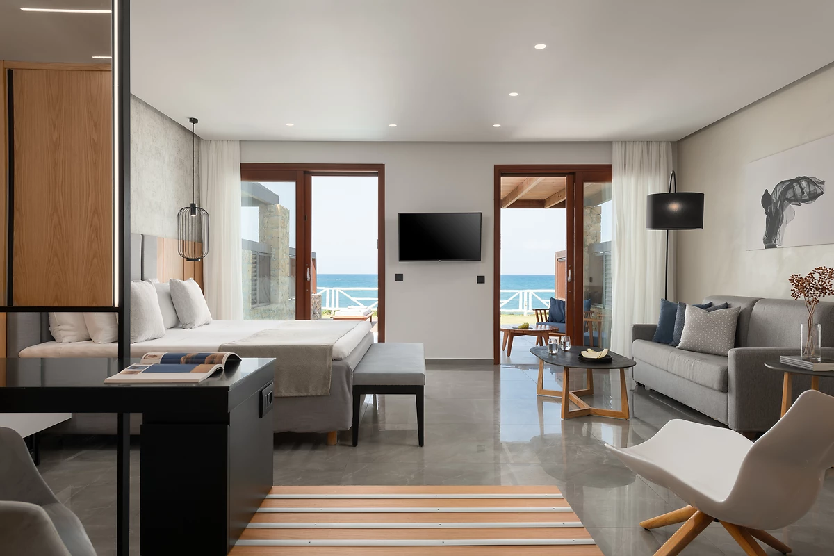 Suite junior front de mer et piscine privée