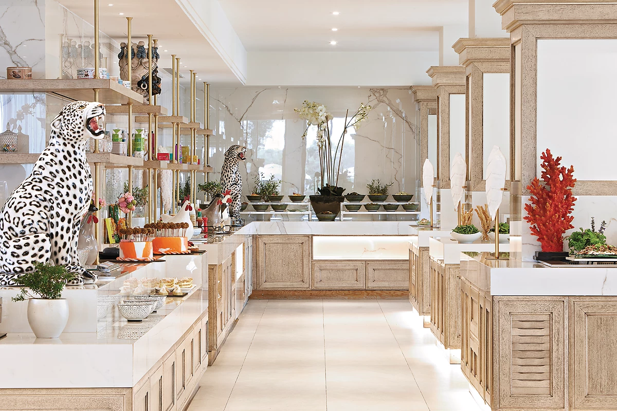 Buffet, restaurant Mon Repos, Corfu Imperial, A Grecotel Resort to Live