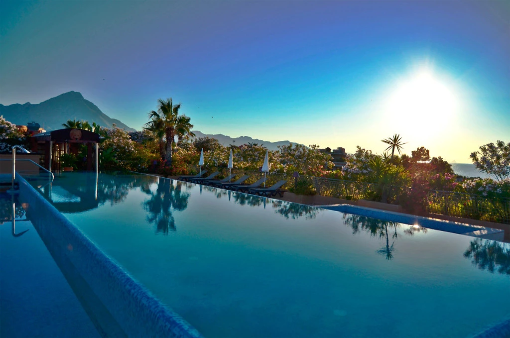 Piscine du Spa, Acacia Resort, Sicile, Italie