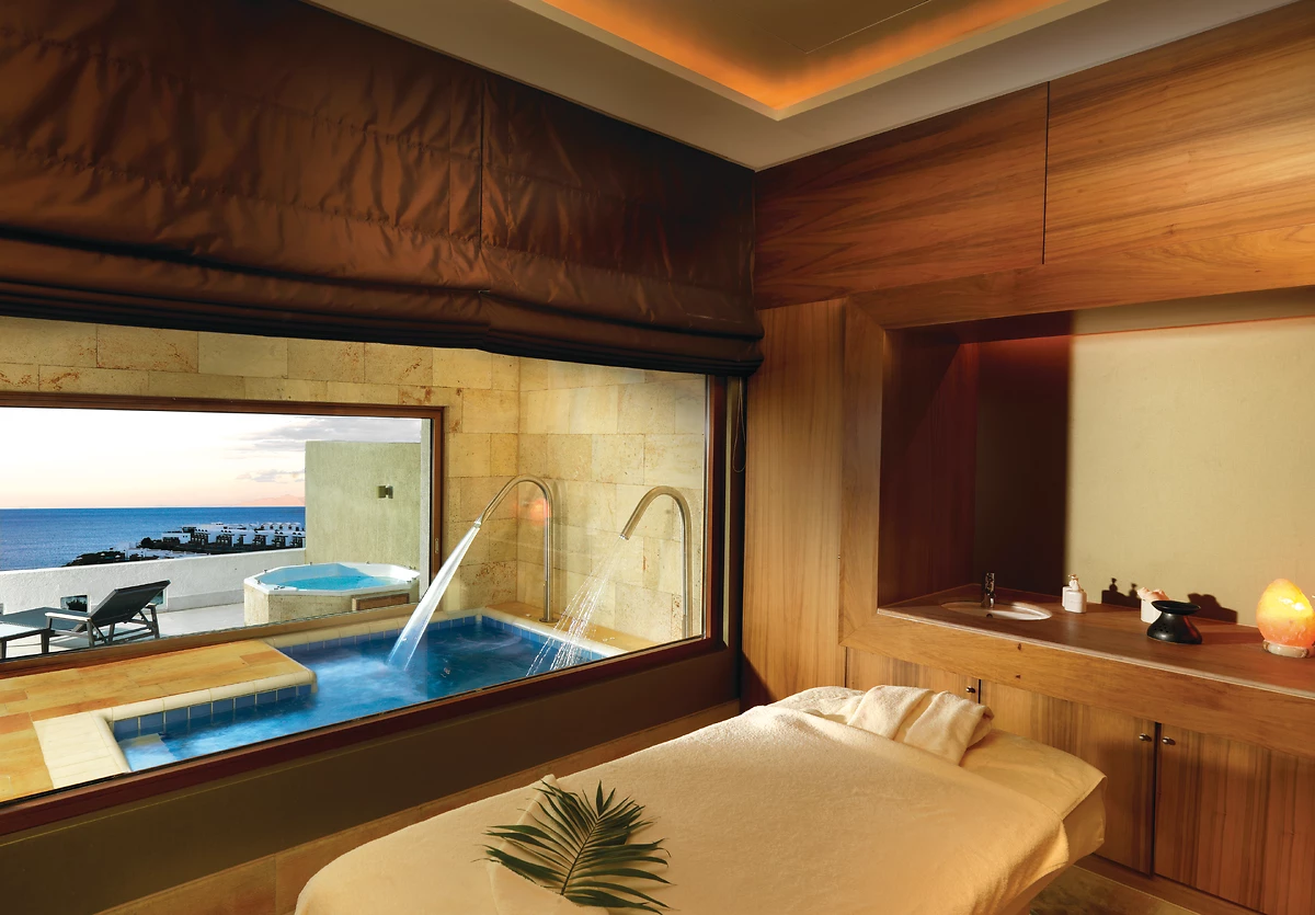 Salle de soins, spa de l'hôtel, Elounda Mare Relais et Châteaux