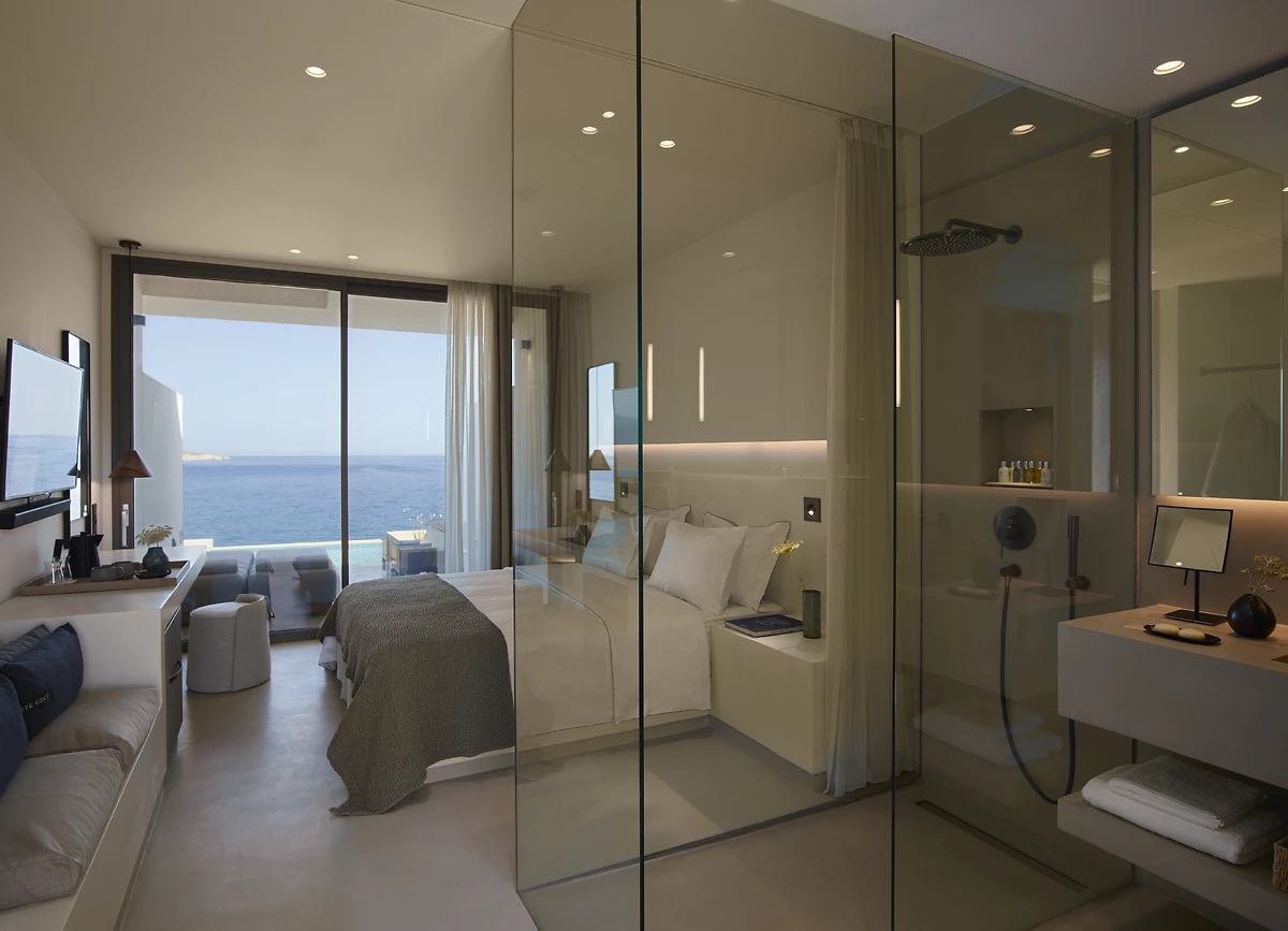 Suite deluxe vue mer avec piscine privée