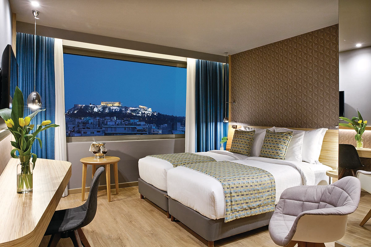 Chambre executive twin vue Acropole