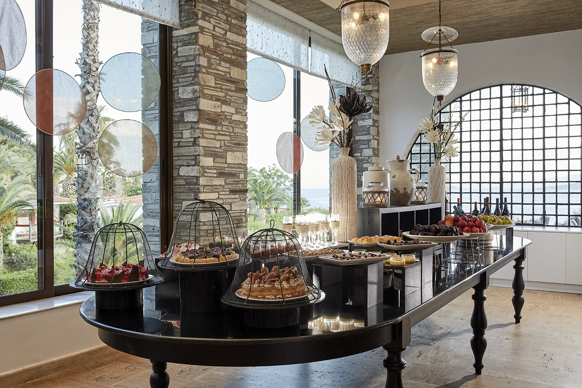 Buffet du restaurant Melathron, Eagles Palace