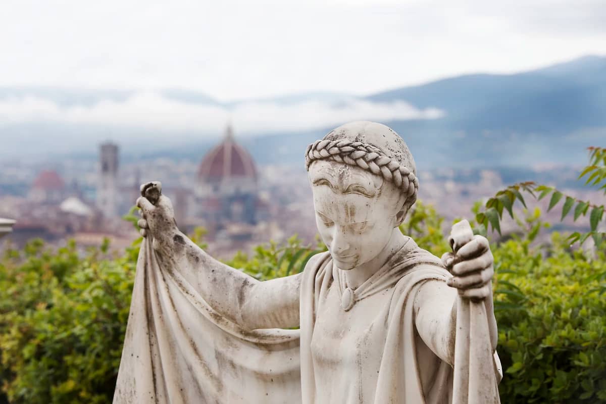 Statue, Florence, Toscane, Italie