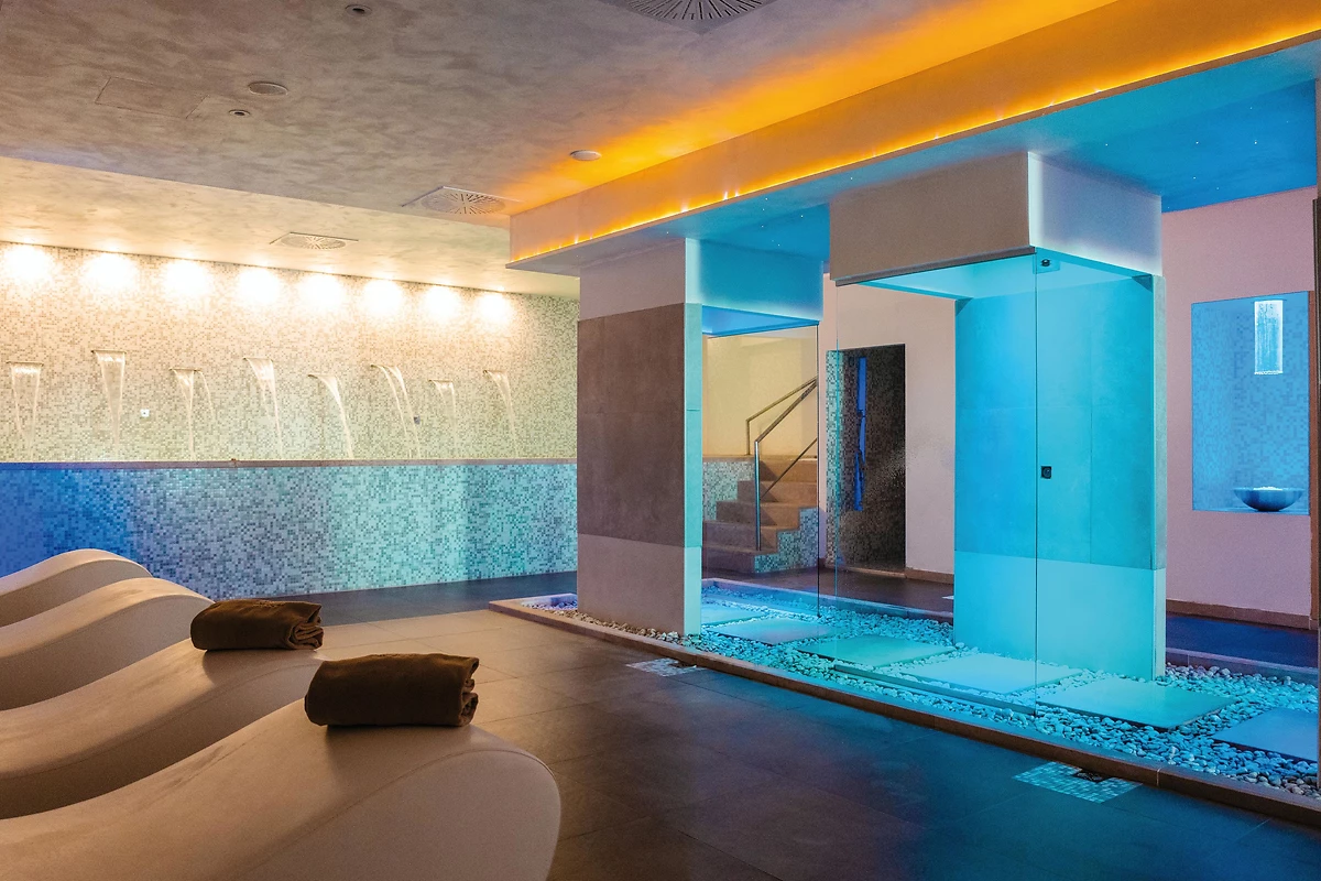 Espace détente, Spa, Porto Giardino, Pouilles, Italie