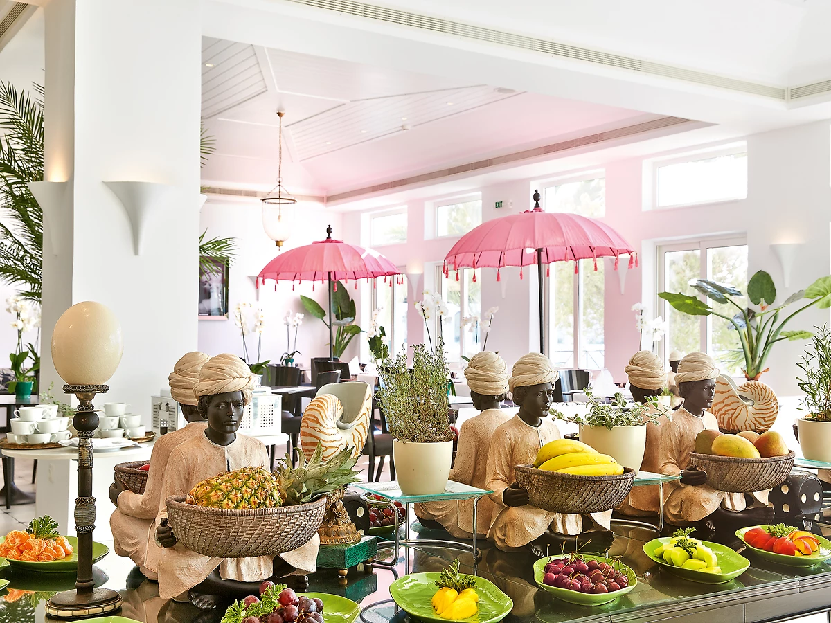Buffet, restaurant Caramel, hôtel Grecotel Caramel Boutique Resort