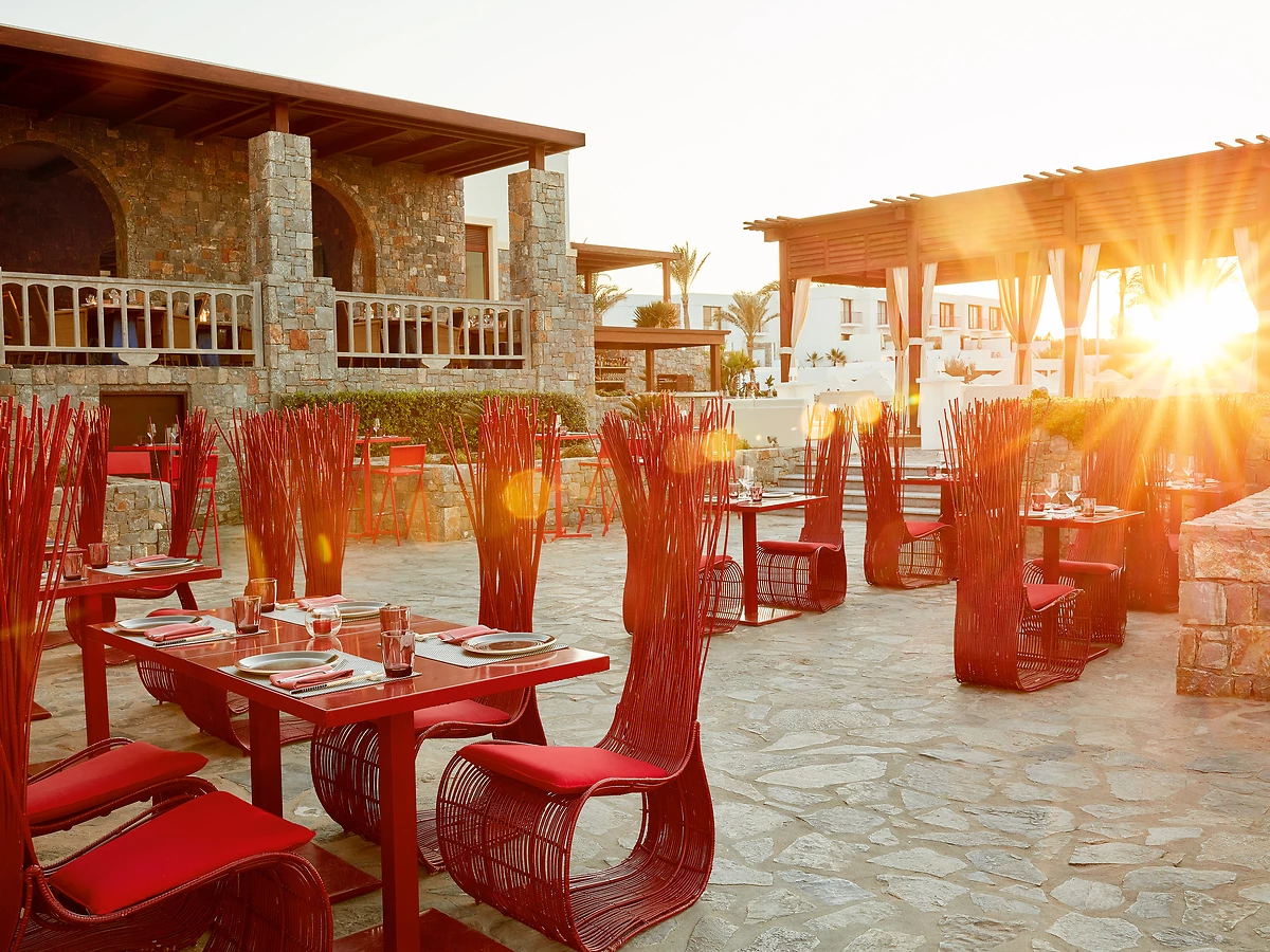 Restaurant Blue Monkey, Amirandes -A Grecotel Resort to Live , Crète, Grèce