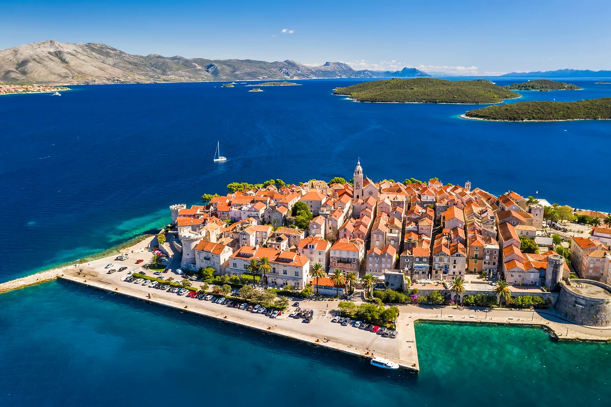 Ile de Korcula, Croatie