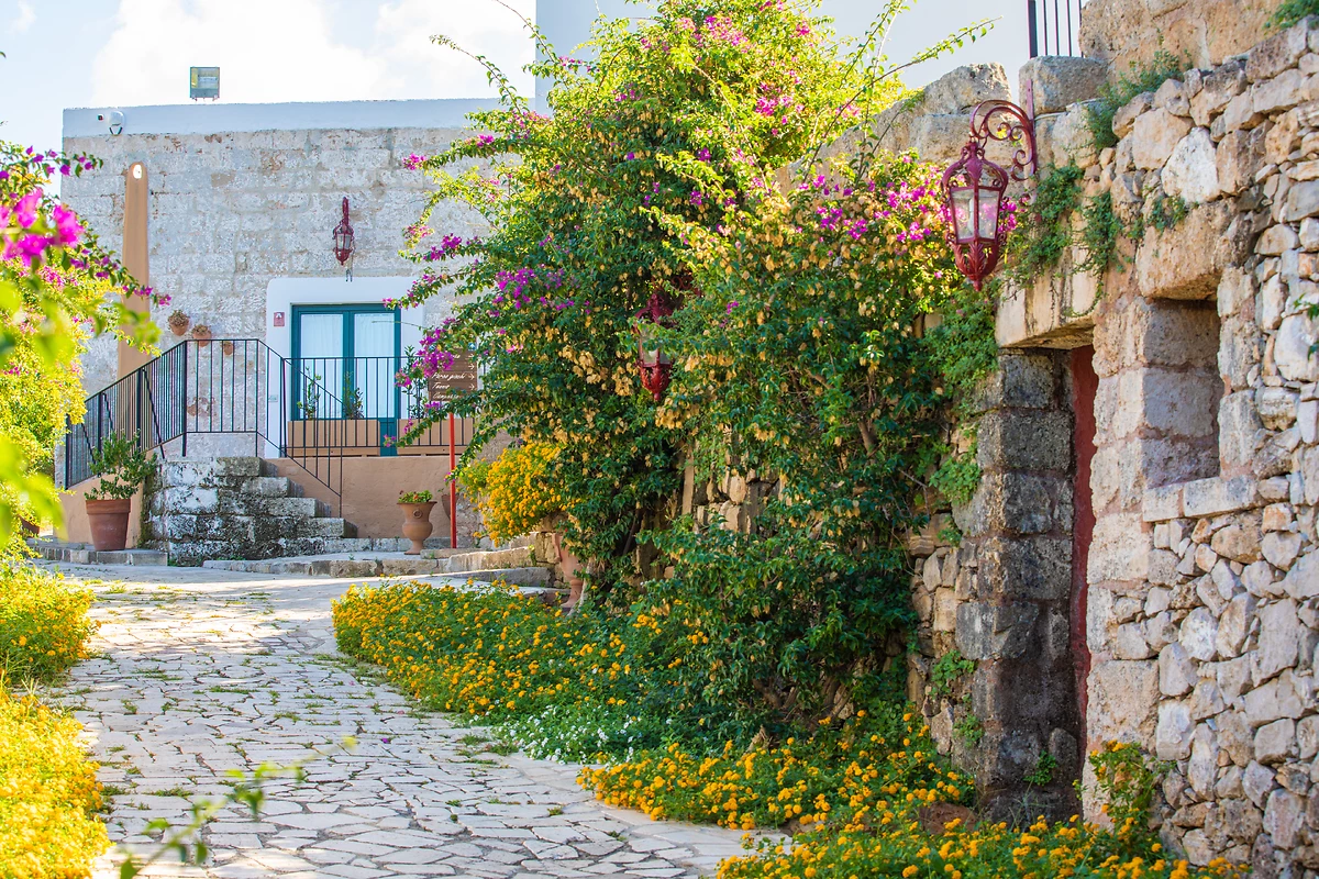 Vue extérieure de l'hôtel, hôtel Masseria Fontanelle
