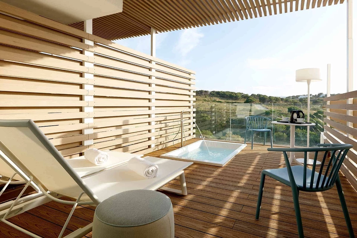 Balcon avec jacuzzi, Chambre, Palladium Hotel Menorca, Minorque, Espagne