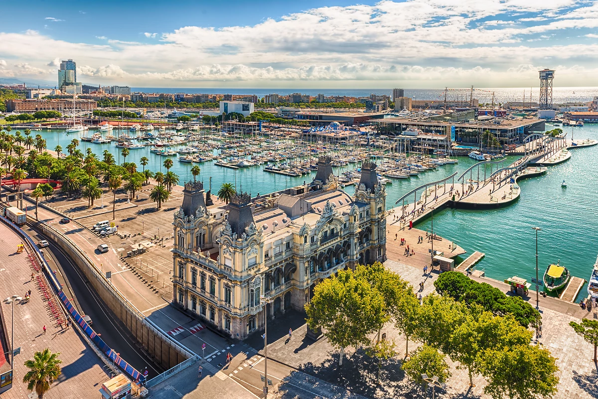 Vieux port, Barcelone, Catalogne, Espagne