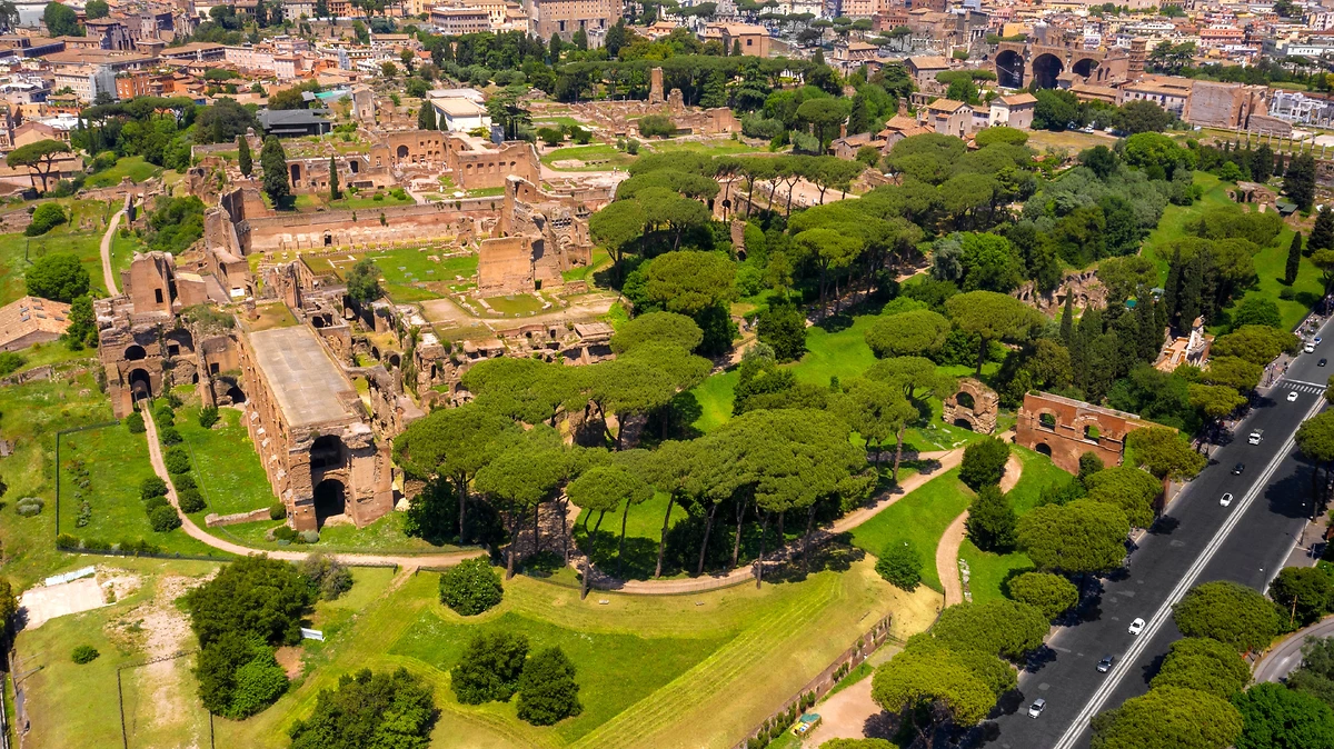 Mont Palatin, Rome