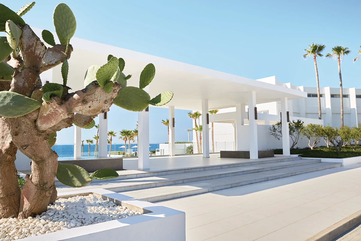 Vue extérieure de l'hôtel, hôtel Grecotel LUXME White, Crète, Grèce
