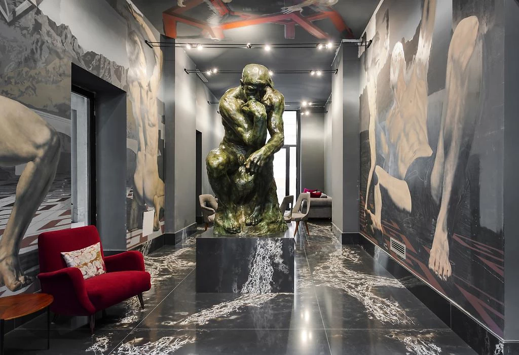 Lobby de l'hôtel, Galleria Vik Milano