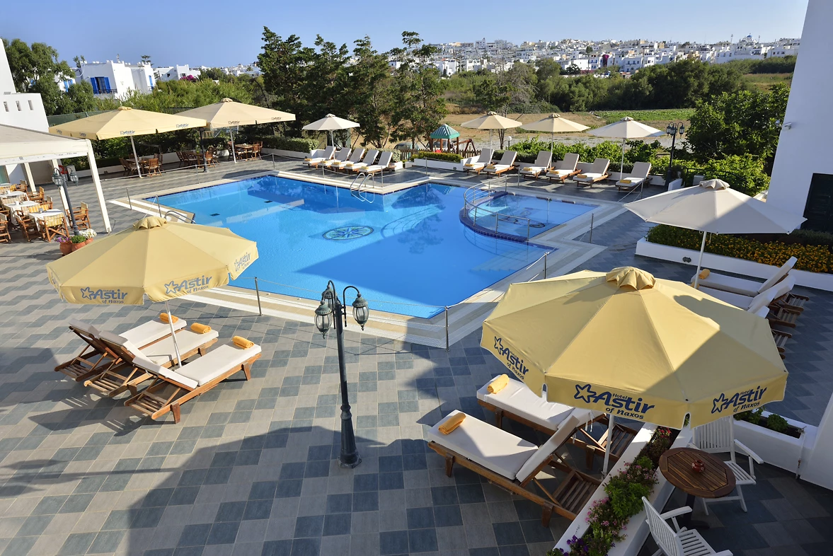 Piscine, Astir of Naxos, Cyclades, Grèce