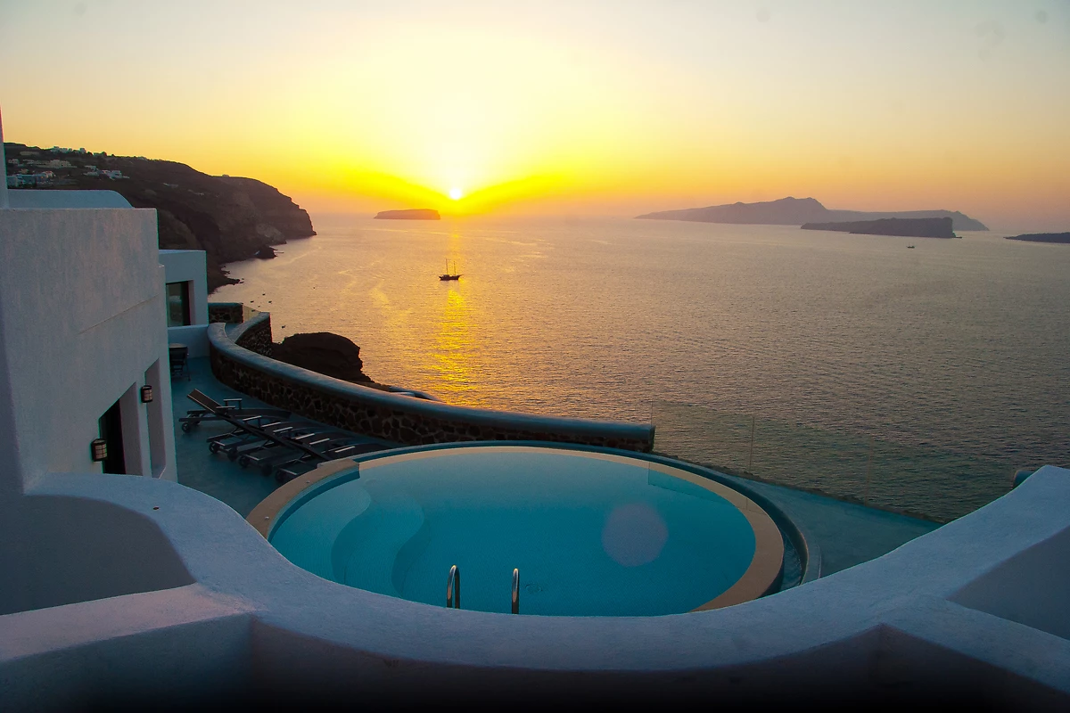 Jacuzzi, Grand Ambassador, Santorin, Grèce