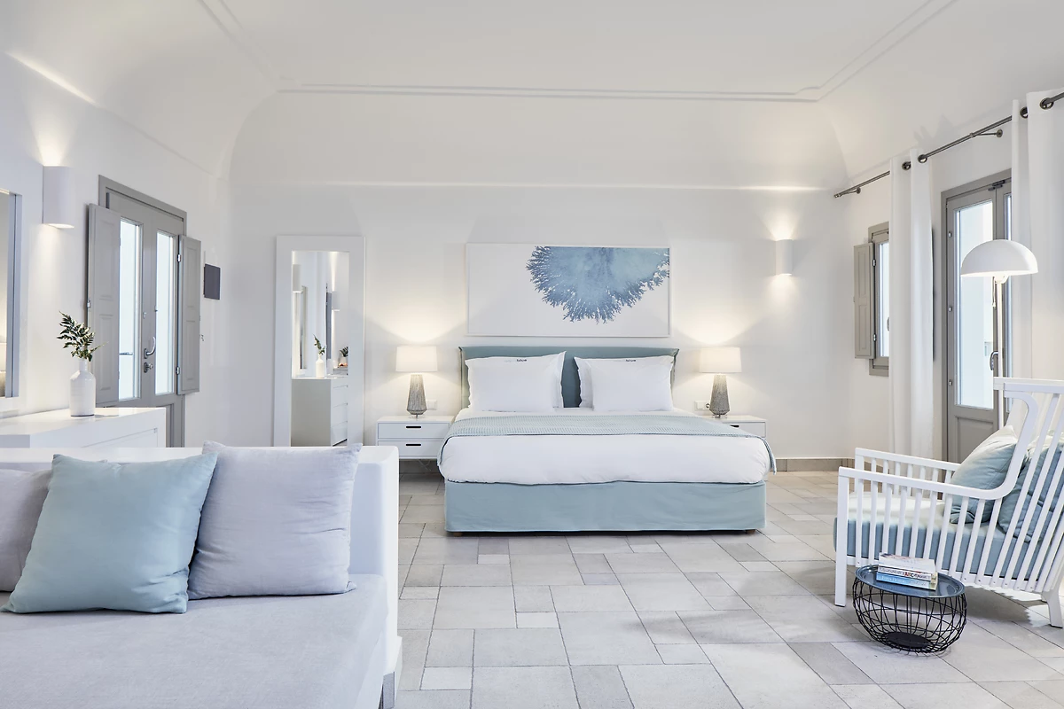 Double Room, Aquablue Hotel, santorin, Grèce.