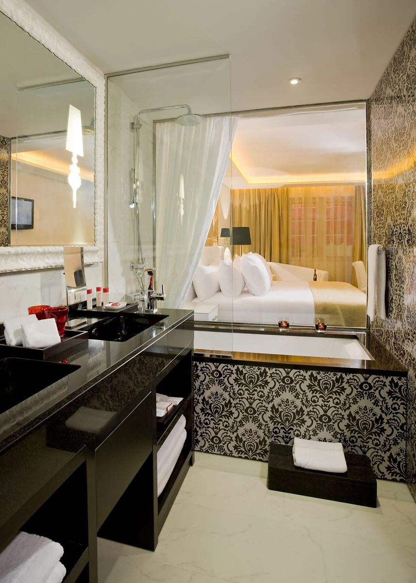 Salle de bain, Colon Gran Melia, Séville, Espagne