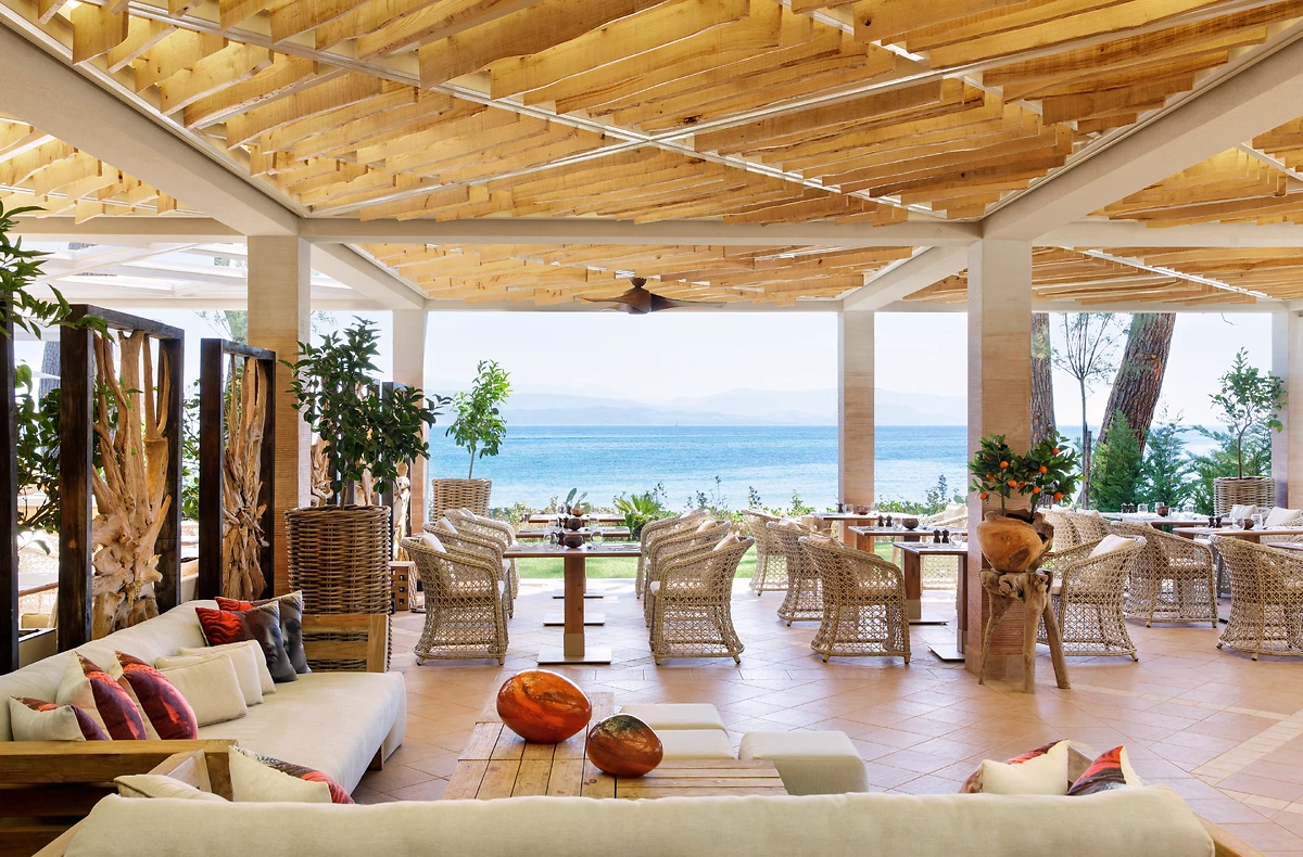 Restaurant le Kerkyra, Ikos Dassia, Corfou, Grèce