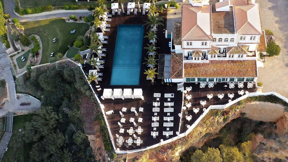 Vue aérienne du Bela Vista Hotel & SPA - Relais & Châteaux, Portugal
