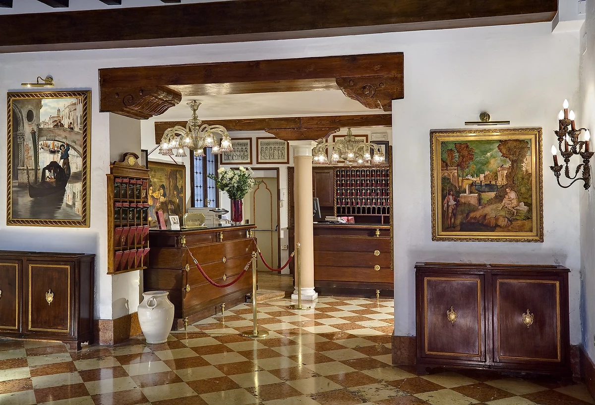 Lobby, Hotel Giorgione, Venise, Italie