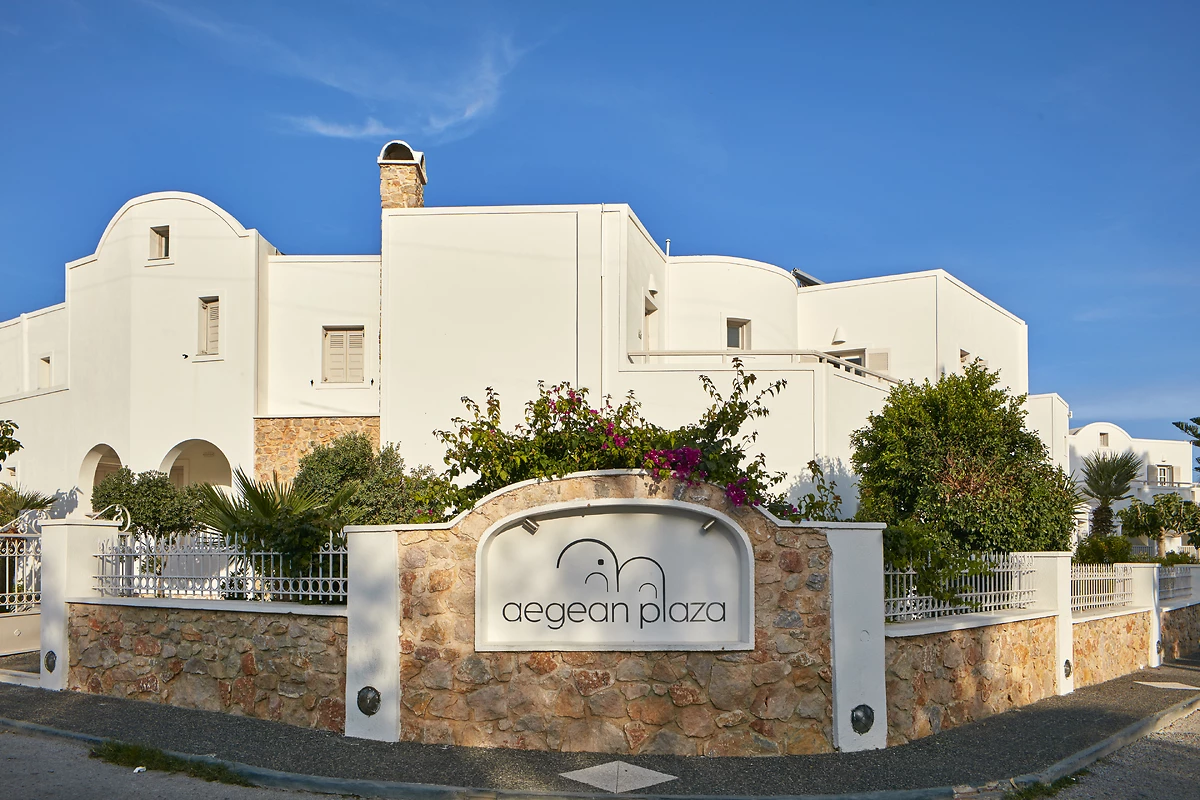 Vue extérieure de l'hôtel, hôtel Aegean Plaza
