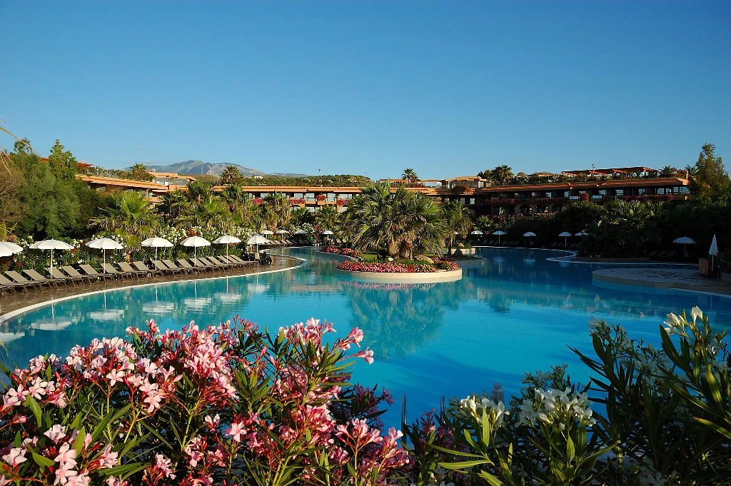 Piscine, Acacia Resort, Sicile, Italie