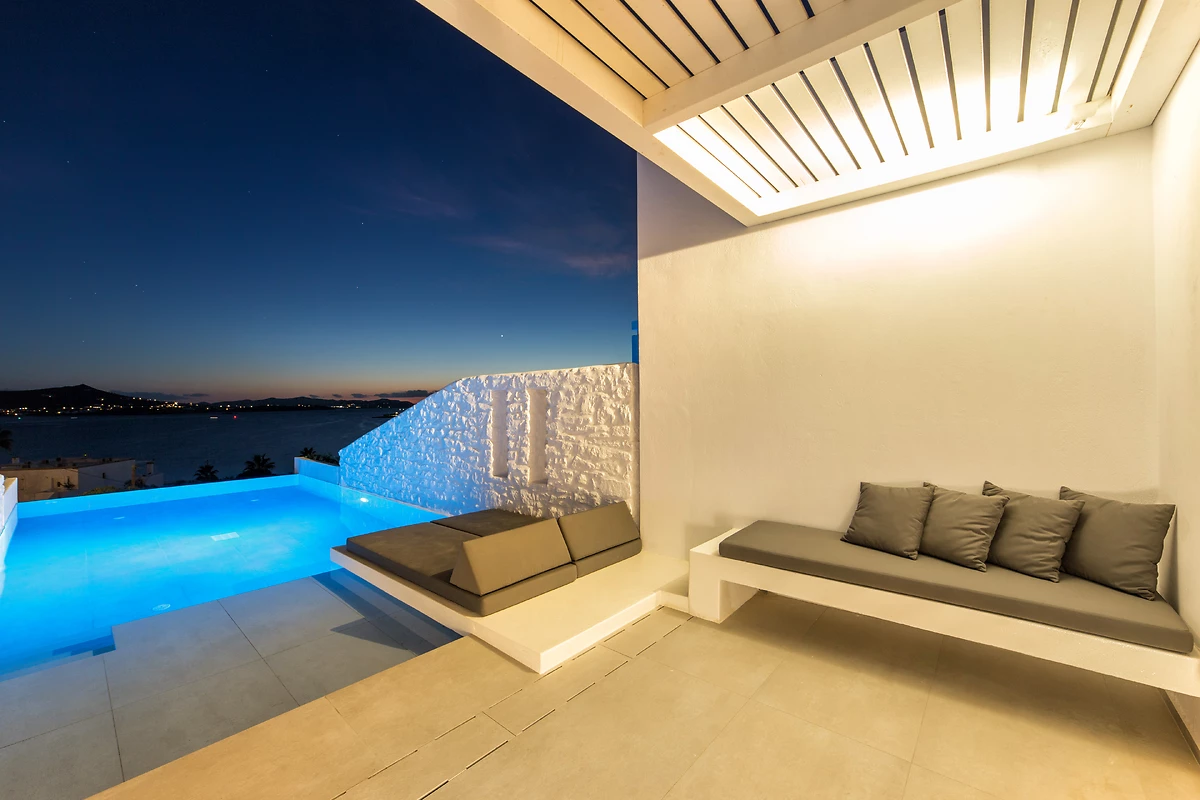 Piscine, Paros Agnanti Hotel, Paros, Grèce.
