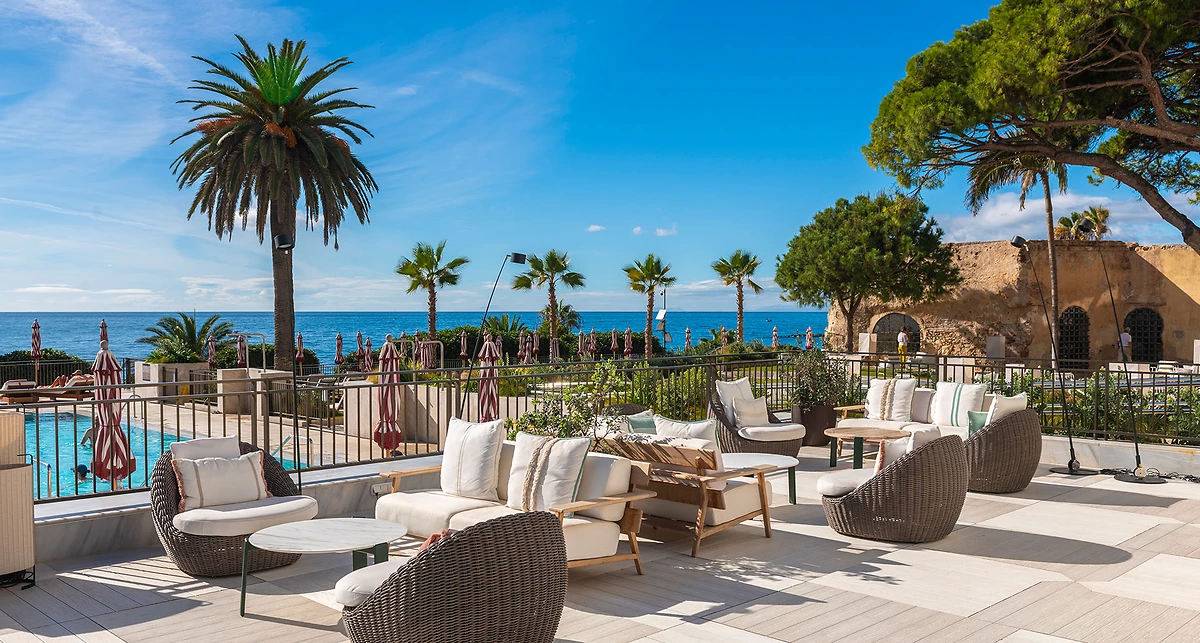 Terrasse du selected lounge, El Fuerte Marbella, Costa del Sol