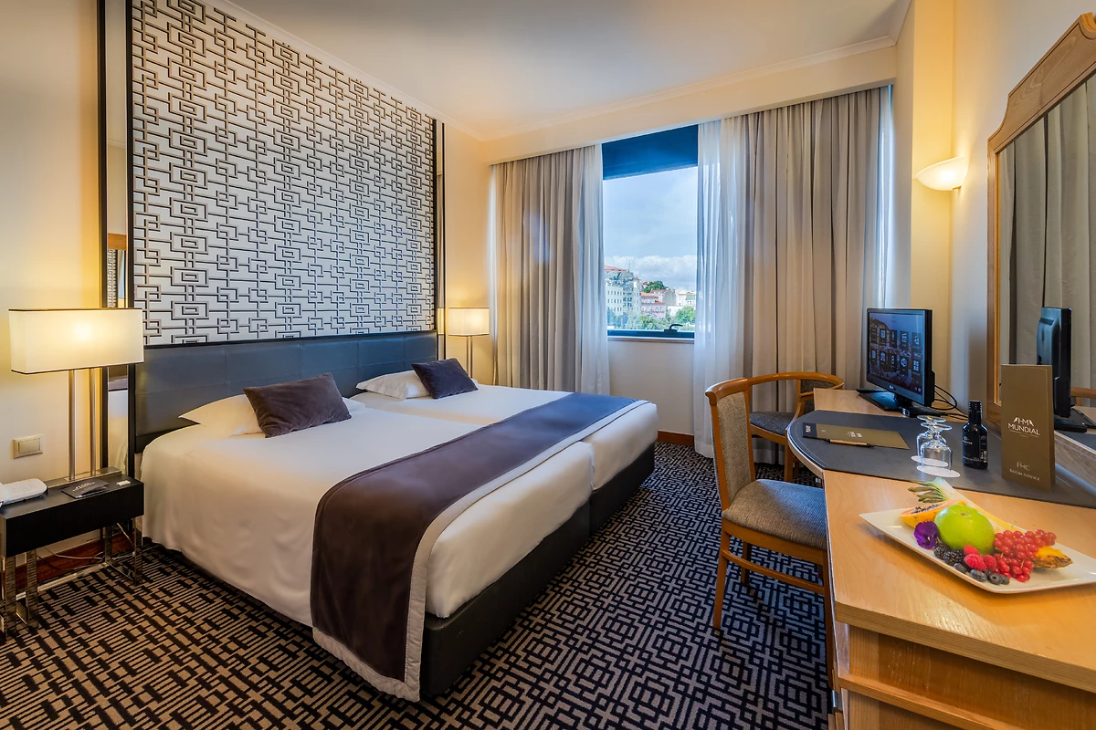 Chambre double, Hôtel Mundial, Lisbonne, Portugal