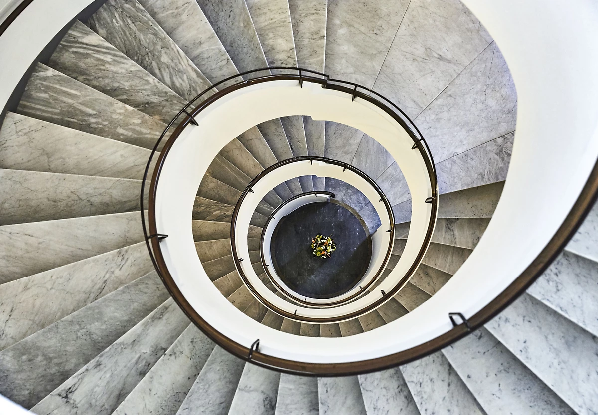 Escalier, Hotel Indigo Venice - Sant'Elena, Venise, Italie
