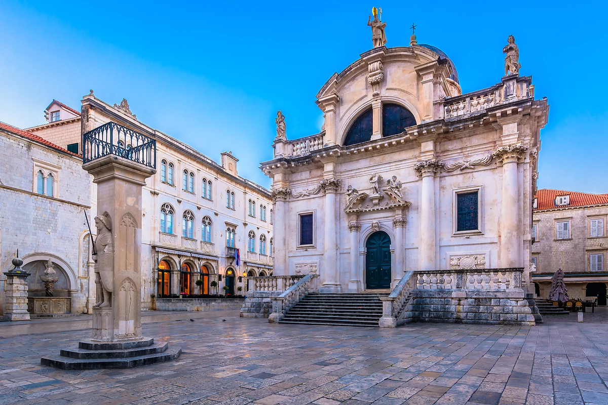Eglise St Blaise, Dubrovnik, Croatie