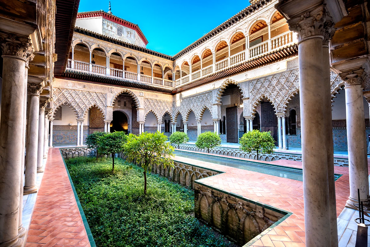 L'Alcazar, Séville, Andalousie, Espagne