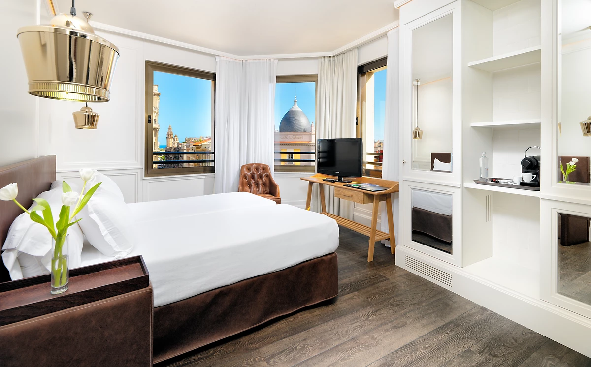 Chambre Double, H10 Montcada boutique Hotel, Barcelone, Espagne