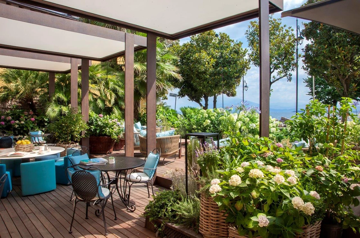 Terrasse, Park Hotel Italie